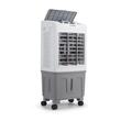 Racitor de aer portabil Hausberg HB-5961AB, 75W, rezervor 20L, 3 viteze, control mecanic, 2 cutii gheata, alb