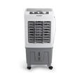 Racitor de aer portabil Hausberg HB-5961AB, 75W, rezervor 20L, 3 viteze, control mecanic, 2 cutii gheata, alb