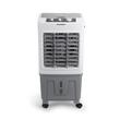 Racitor de aer portabil Hausberg HB-5961AB, 75W, rezervor 20L, 3 viteze, control mecanic, 2 cutii gheata, alb