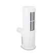 Racitor de aer portabil Hausberg HB-5962AB, 65–80W, rezervor 7.8L, 3 viteze, oscilatie 60°, pachet gheata inclus, alb