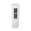 Racitor de aer portabil Hausberg HB-5962AB, 65–80W, rezervor 7.8L, 3 viteze, oscilatie 60°, pachet gheata inclus, alb