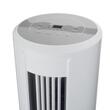 Racitor de aer portabil Hausberg HB-5962AB, 65–80W, rezervor 7.8L, 3 viteze, oscilatie 60°, pachet gheata inclus, alb