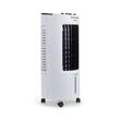 Racitor de aer portabil Hausberg HB-5962AB, 65–80W, rezervor 7.8L, 3 viteze, oscilatie 60°, pachet gheata inclus, alb