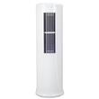 Racitor de aer portabil Hausberg HB-5962AB, 65–80W, rezervor 7.8L, 3 viteze, oscilatie 60°, pachet gheata inclus, alb