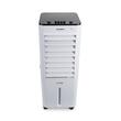 Racitor de aer portabil Hausberg HB-5963AB, 55–80W, rezervor 12L, 3 viteze, functie Turbo, oscilatie 60°, control mecanic, alb