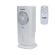 Racitor de aer portabil Hausberg HB-5964AB, 65W, 5.5L, 3 viteze, 5 programe, 3 moduri, oscilatie 40°, temporizator 12h, LED, telecomanda