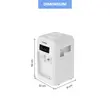 Dozator apa Hausberg HB-6026AB, putere incalzire 550 W, putere racire 80 W, indicatoare LED pentru apa calda si rece, termostat automat, Alb