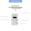 Dozator apa Hausberg HB-6026AB, putere incalzire 550 W, putere racire 80 W, indicatoare LED pentru apa calda si rece, termostat automat, Alb