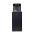 Dozator apa de podea multifunctional HAUSBERG HB-6030NG, cu amplasarea bidonului la baza si Tea Bar, Apa calda/rece, Ceainic, Fierbator, Racire cu compressor, Negru