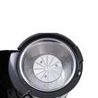 Storcator de fructe si legume Hausberg HB-7645, 600 W, 2 viteze + Turbo, recipient pulpa 1 l, recipient suc 550 ml, accesoriu impingere, negru + argintiu
