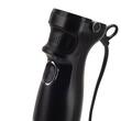 Blender 2 in 1 HAUSBERG HB-7704IN cu putere 1000W, Mixer vertical profesional, 10 trepte de viteza si functie Turbo, Capacitate pahar 700 ml , Multifunctional, Negru