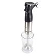 Blender 2 in 1 HAUSBERG HB-7704IN cu putere 1000W, Mixer vertical profesional, 10 trepte de viteza si functie Turbo, Capacitate pahar 700 ml , Multifunctional, Negru