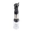 Blender 2 in 1 HAUSBERG HB-7704IN cu putere 1000W, Mixer vertical profesional, 10 trepte de viteza si functie Turbo, Capacitate pahar 700 ml , Multifunctional, Negru