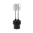 Blender 2 in 1 HAUSBERG HB-7704IN cu putere 1000W, Mixer vertical profesional, 10 trepte de viteza si functie Turbo, Capacitate pahar 700 ml , Multifunctional, Negru