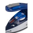 Mini fier de calcat Hausberg HB-7810BL, 1000 W, De voiaj, 75 ml, Ceramica, Auto curatarе, Alb-Albastru