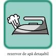 Statie de calcat HAUSBERG HB-7925NG, 3000W, 40-50g/min, 1.5l, auto-curatare, termostat, talpa ceramica, negru