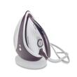 Statie de calcat HAUSBERG HB-7930MV, 2000-2400 W, 5 bar, 1.2 L, 35g/min, cartus anti-calcar, talpa ceramica, oprire automata, Alb/Mov