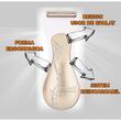 Aparat de epilat pentru femei Hausberg HB-80AU, 3W, Alb/Auriu