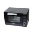 Cuptor electric digital cu rotisor si ventilator HAUSBERG HB-9260, 1800W, Turbo, Capacitate 48L, Control temperatura 230 grade Celsius, Lumina interior, Negru