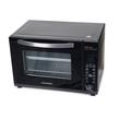 Cuptor electric Hausberg HB-9265, 2000W, Control temperature 230 grade, Capacitate 65L, Ventilator Turbo, Termostat, Negru