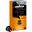 Cafea capsule Lavazza Lungo, compatibile Nespresso, aluminiu, 10x5,7g, 10 bucati