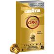 Cafea capsule Lavazza Qualita Oro, compatibile Nespresso, aluminiu, 10x5,7g