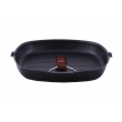 Tigaie GRILL Ertone ERT-MN-528, Material din Aluminiu turnat, 28cm, design ergonomic, Negru