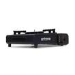 Aragaz portabil camping Ertone ERT-MN231NG, Pentru butelii spray, 2,2 kW, Aprindere piezo, Negru