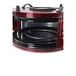 Cuptor electric rotund cu termostat Ertone MN-9010VS, Putere: 220-230V, 50Hz, 2 rezistente electrice 2 x 650W, capacitate 40l, indicator luminos, Visiniu