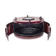 Cuptor electric rotund cu termostat Ertone MN-9010VS, Putere: 220-230V, 50Hz, 2 rezistente electrice 2 x 650W, capacitate 40l, indicator luminos, Visiniu