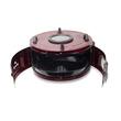 Cuptor electric rotund cu termostat Ertone MN-9010VS, Putere: 220-230V, 50Hz, 2 rezistente electrice 2 x 650W, capacitate 40l, indicator luminos, Visiniu