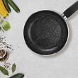 Tigaie adanca WOK antiaderenta FLONAL Pepita Granit cu 6 straturi de acoperire cu efect de piatra Mineralit, 28cm