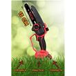 Mini drujba TATTA TD-5300, fierastrau electric cu acumulator 6”, 21V, portabila, teiere lemn, compacta