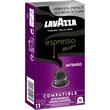 Cafea capsule Lavazza Intenso, compatibile Nespresso, aluminiu, 10x5,7g
