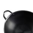 Tigaie wok 34cm Hausberg HB-H LUX 848 inox inducție interior fagure antiaderent