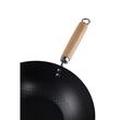 Tigaie wok 28cm Hausberg HB-H LUX 850 din fonta cu maner lemn