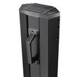 Radiator electric Turn cu Telecomanda KUMTEL MH1200, 1200W, Termostat reglabil, Siguranta la rasturnare, Lampa 3 pozitii, Maner transport, Utilizare vertical, Negru