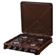 Minigaz GPL Ertone, MN209MR, Emailat, 4 Arzatoare,Maro