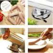 Aparat cu sprit pentru prepararea carnatilor, capacitate 2.5 Kg, aluminiu inoxidabil, Argintiu