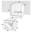 Pachet Cuptor incorporabil Hausberg HB-8051IN, Electric, Putere 2000 W, 76 l, 4 Functii, Clasa A, Plita HB-580IN, aprindere electrica, gaz, 4 arzatoare, sistem siguranta, Hota telescopica HB-1285NG, absorbtie 420 m3/h, 2 motoare, 60 cm, Negru-Inox