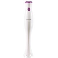Blender de mana Hausberg HB-7669AB, 350 W, Lama din otel inoxidabil, Ax interior din otel inoxidabil, Alb