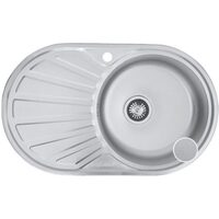Chiuveta Freddo SN 9004D, 76X45cm, dreapta, Anticalcar, Inox