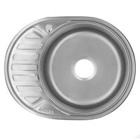 Chiuveta bucatarie inox anticalcar Freddo ERT-SN 9006, Cuva dreapta, 59x45 cm