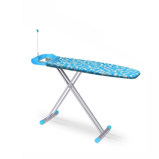 Masa de calcat Berro ERTONE G115M, 45x126 cm, 4 trepte de reglare, inaltime ajustabila 60-90cm, suport metalic