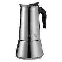Espressor Cafea manual Ertone HB-H463 inox 12 cesti compatibil aragaz si plita electrica