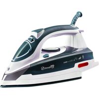 Fier de calcat Hausberg HB-7809VR, Ultra Slide, Talpa Ceramica, 2300W, 390ml, Alb/Verde-Inchis