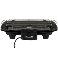 Gratar electric Hausberg HB530, 2000W, 48 X 35.5 cm, Termostat, Negru