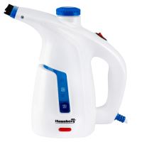 Aparat de calcat vertical cu abur HAUSBERG HB-7886BL, 1000 W, 200 ml, 2 accesorii, alb-bleu