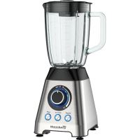 Blender, Hausberg HB-7764, doua viteze cu pulsatii, recipient sticla 1.8 L, 1200 W