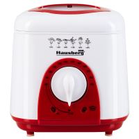 Friteuza Hausberg HB 1320 A-R, 850W - 950 W, 1 L, Alb/Rosu
